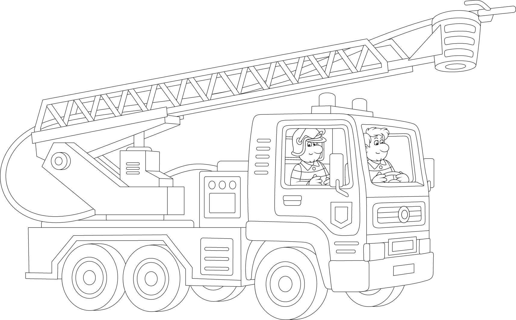 Camion de pompier 01